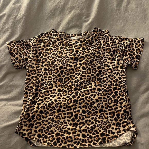 Velvet Leopard Top - Picture 2 of 3